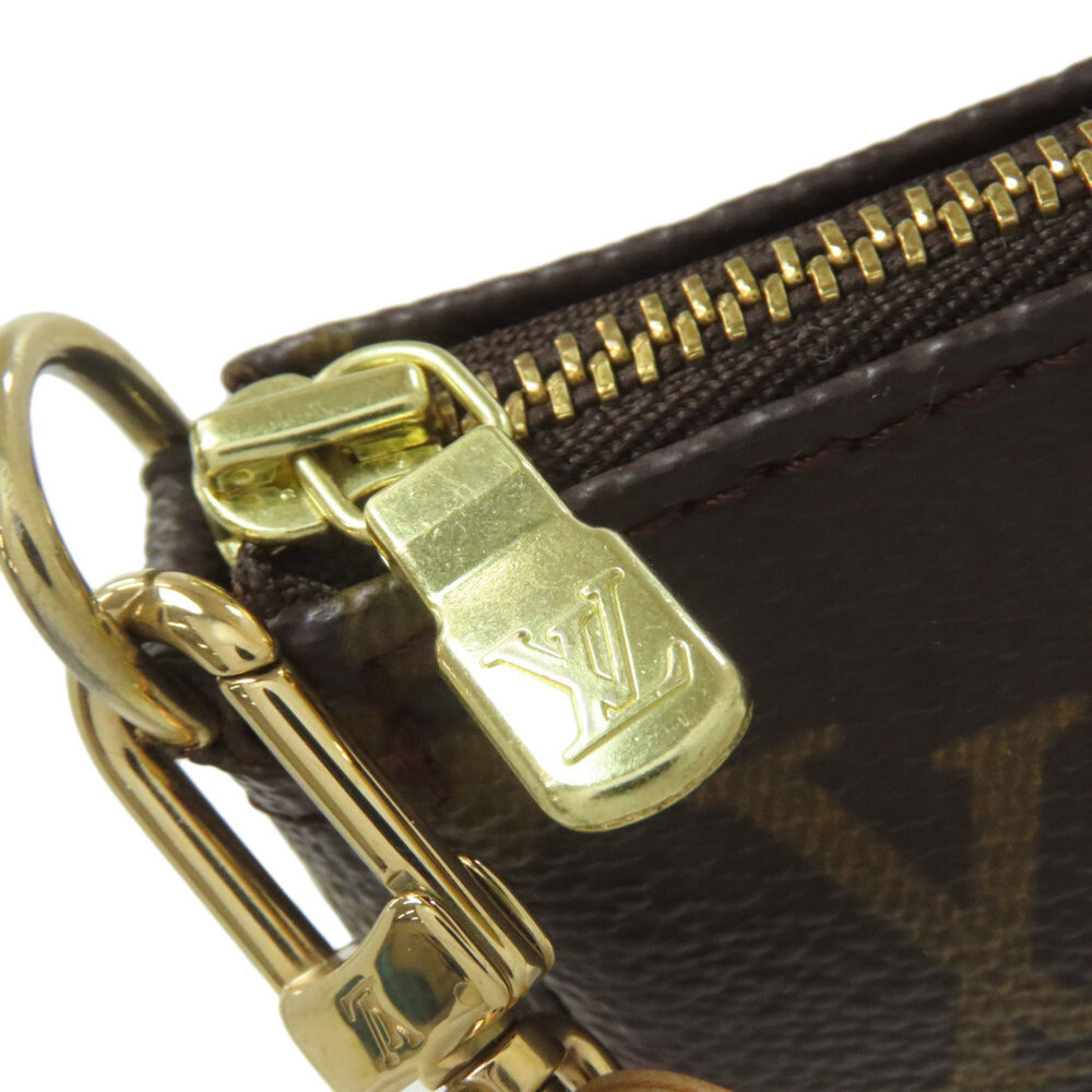 LOUIS VUITTON Brown Monogram Canvas Pochette Pouch - Picture 8 of 13